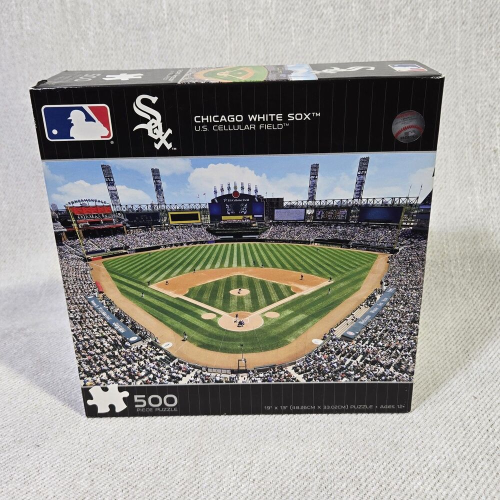 MLB Chicago White Sox 500 Piece Puzzle Cellular Field  Baseball NEW Sealed 2010